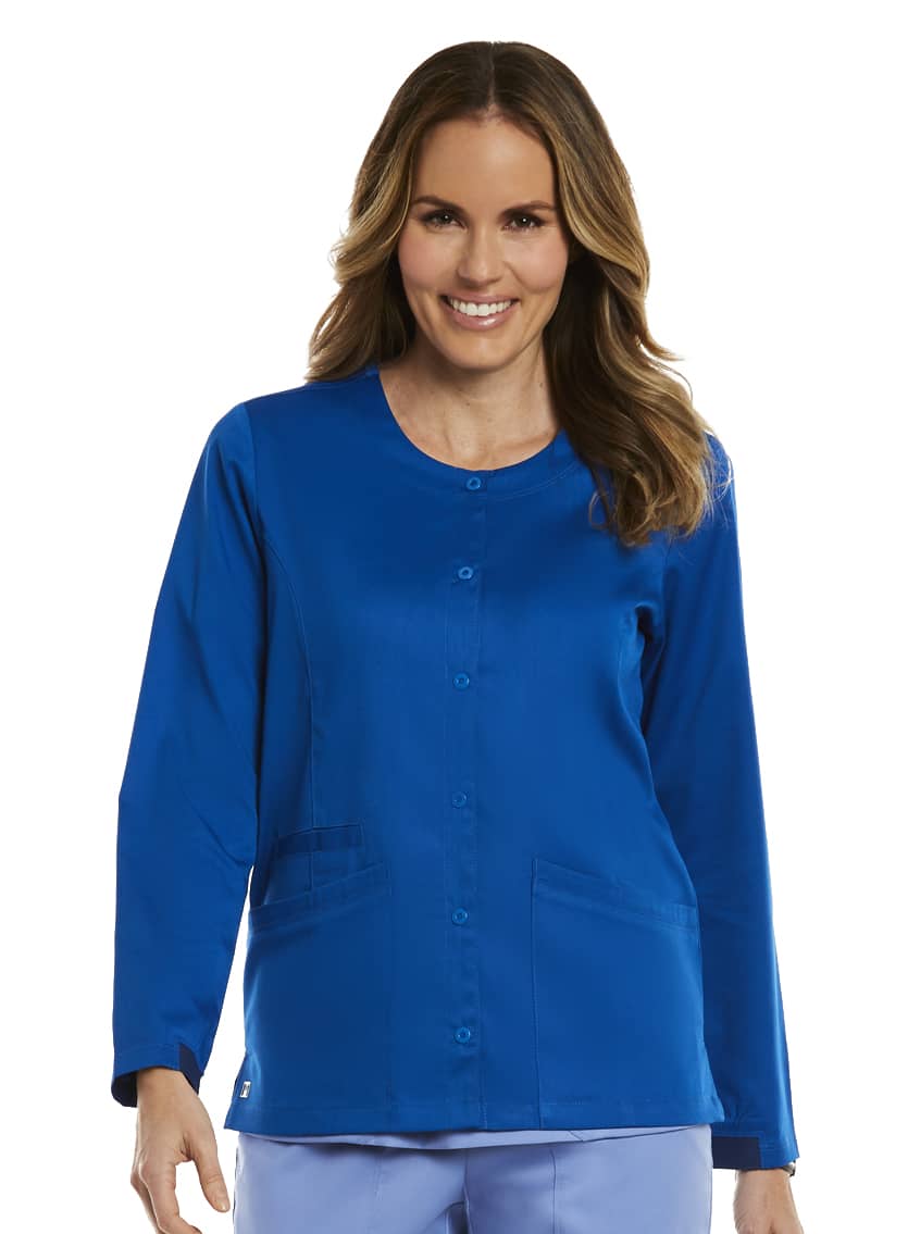 Matrix - Round Neck Snap Jacket C3-7701R