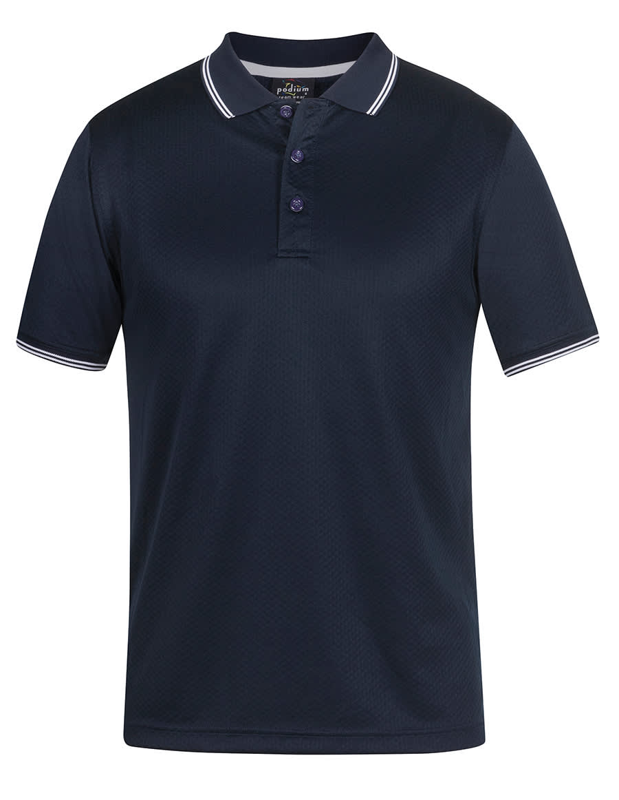 Pdm Jacquard Contrast Polo JB-7JCP