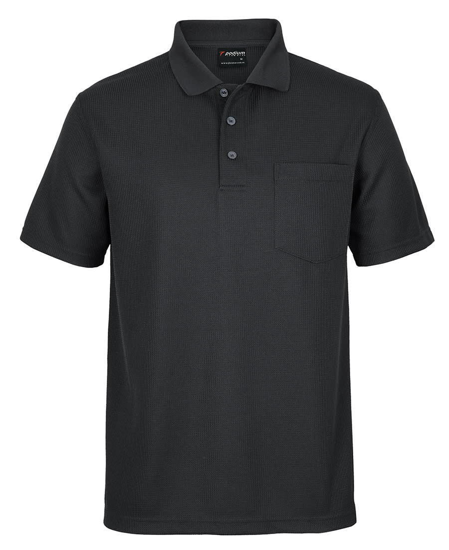 Podium Waffle Pocket Polo JB-7WPP