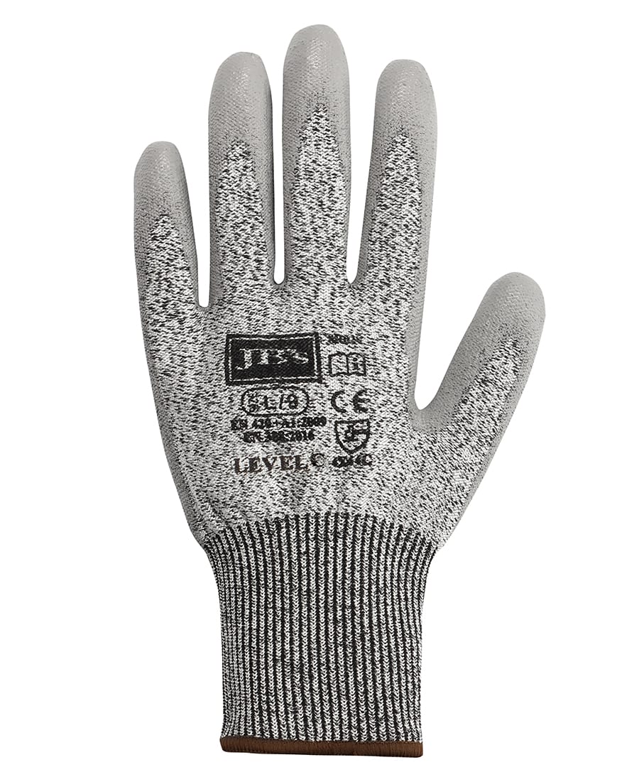 Jb’s Pu Breathable Cut Resist Level C Glove(12 Pack)