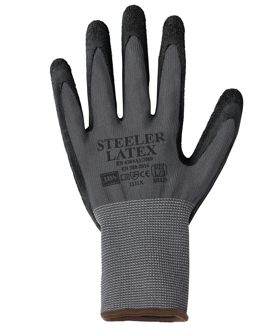 Jb’s Steeler Latex Crinkle Glove (12 Pack)