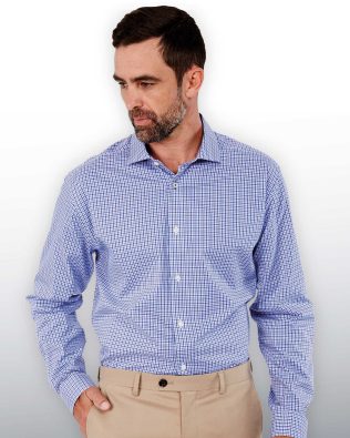 Custom Barkers Stamford Check Shirt – Mens TH-BSC