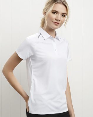 Custom Biz Collection Womens Academy Short Sleeve Polo FA-P012LS