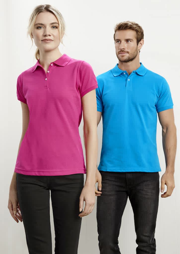 Womens Neon Short Sleeve Polo