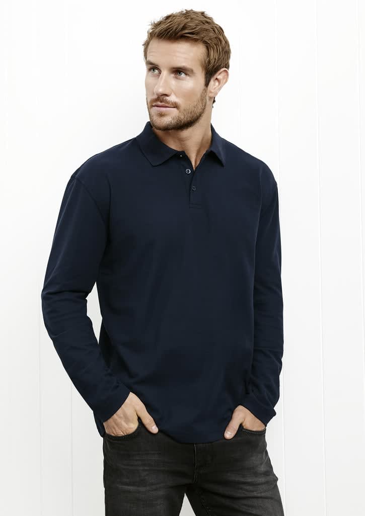 Crew Mens Long Sleeve Polo FA-P400ML