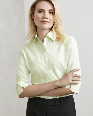 Custom Biz Collection Womens Ambassador 3/4 Sleeve Shirt FA-S29521