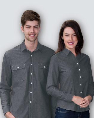 Custom The Standard The Montreal Chambray Shirt – Womens TH-WTMC