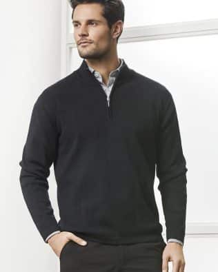 Custom Biz Collection Mens 80/20 Wool Pullover FA-WP10310