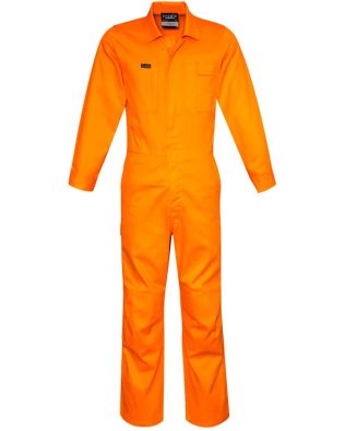 Custom Syzmik Mens Lightweight Cotton Drill Overall FA-ZC560