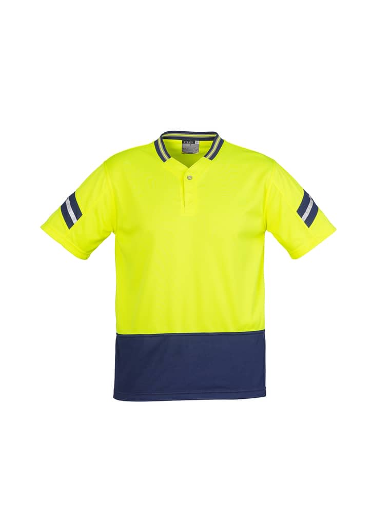 Mens Hi Vis Astro Short Sleeve Polo FA-ZH245