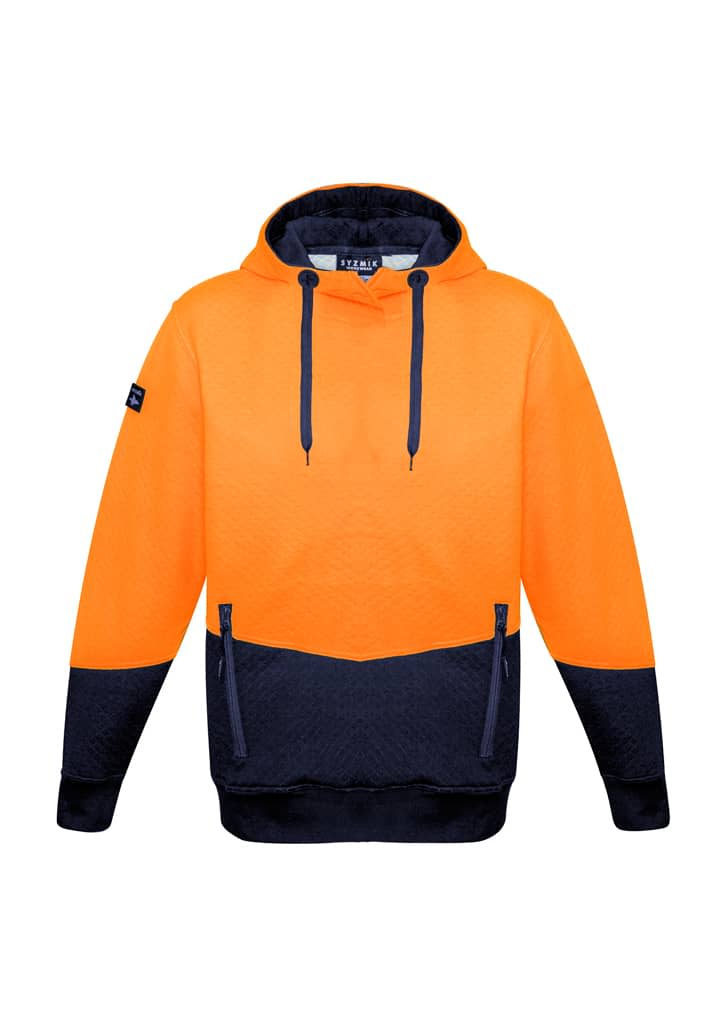 Unisex Hi Vis Textured Jacquard Hoodie Fa-zt477