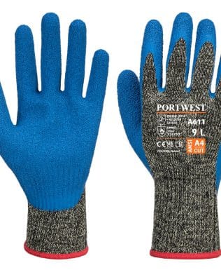 Custom Portwest Aramid HR Cut Latex Glove