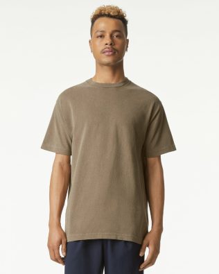 American Apparel Unisex Garment Dyed Heavyweight Cotton T-Shirt GI-1301GD