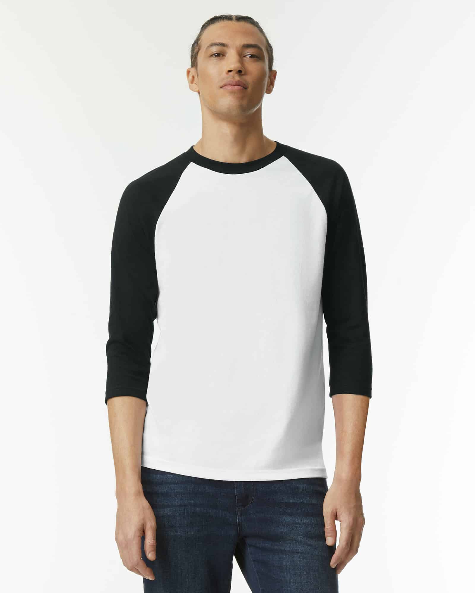 American Apparel Cvc Unisex Raglan T-shirt