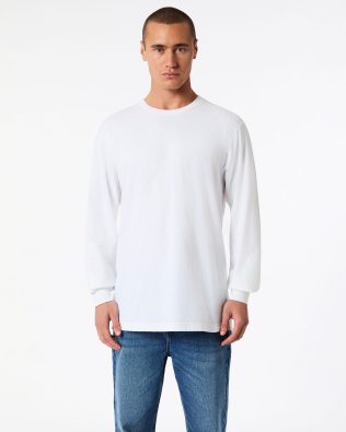 American Apparel Fine Jersey Long Sleeve T-Shirt GI-2007W