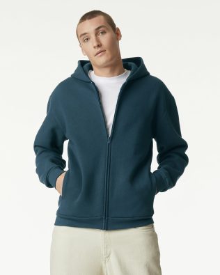 American Apparel Reflex Fleece Unisex Full Zip Hooded Sweat GI-RF497