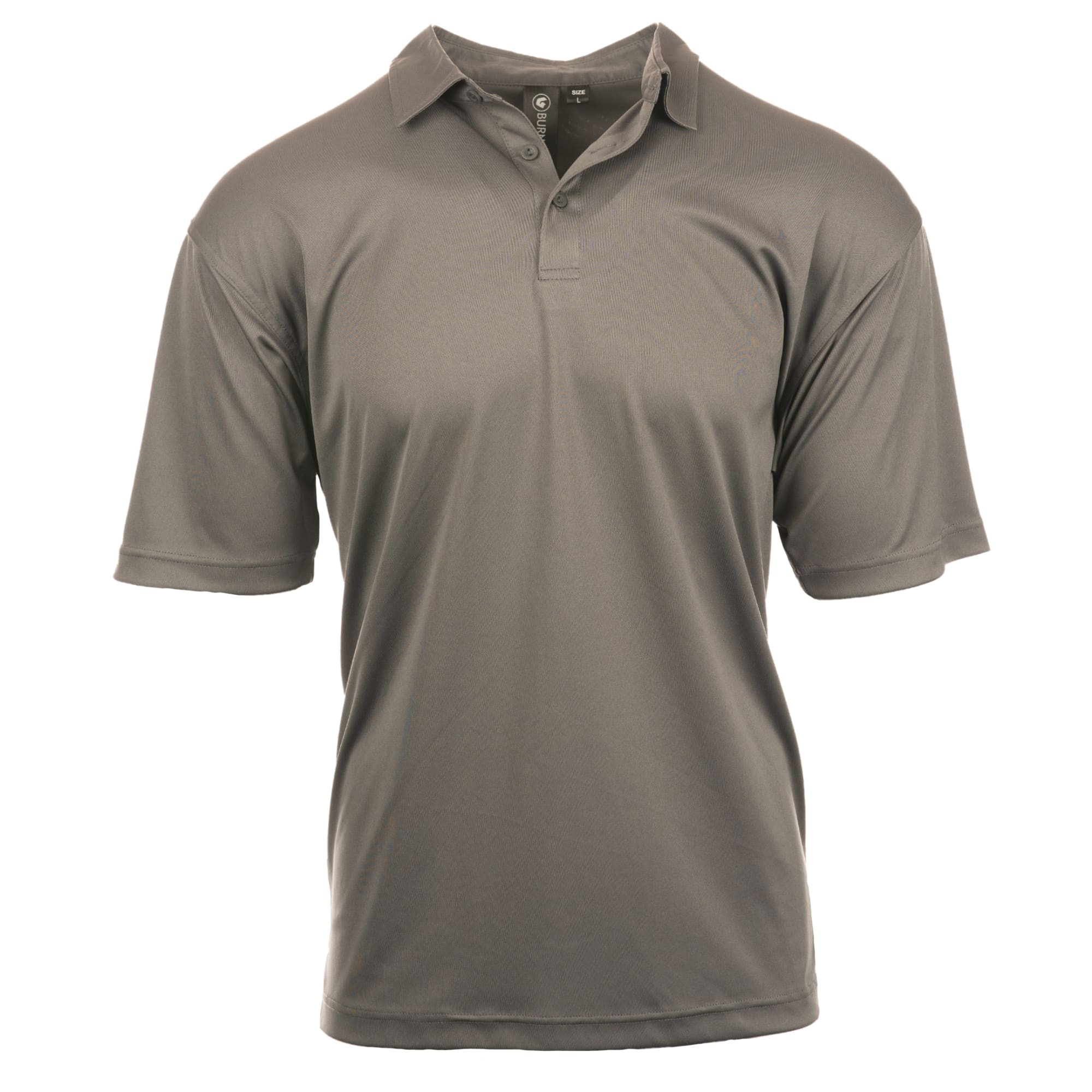 Mens Burn Golf Polo - Solid C3-B0101-SOLID