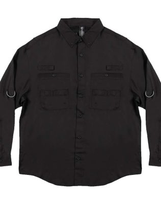 Custom Burnside Apparel Mens L-S Fishing Shirt C3-B2299-2XL-3XL