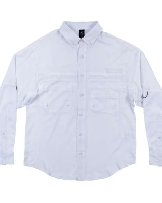 Custom Burnside Apparel Mens L-S Fishing Shirt C3-B2299