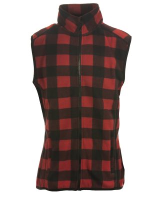 Custom Burnside Apparel Polar Fleece Vest – Print C3-B3012-PRINT