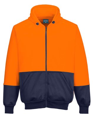 Custom Portwest Two-Tone Zip Hoodie Class D