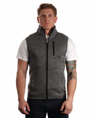 Custom Burnside Apparel Mens Sweater Knit Vest C3-B3910