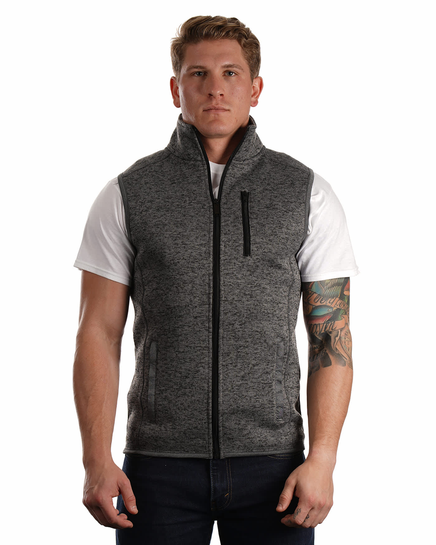 Mens Sweater Knit Vest
