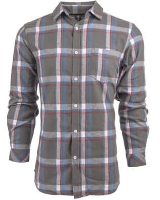 Custom Burnside Apparel Ladies L-S Plaid Flannel Shirt C3-B5212-2XL-3XL