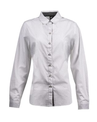 Custom Burnside Apparel Ladies L-S 100% Cotton Shirt C3-B5290