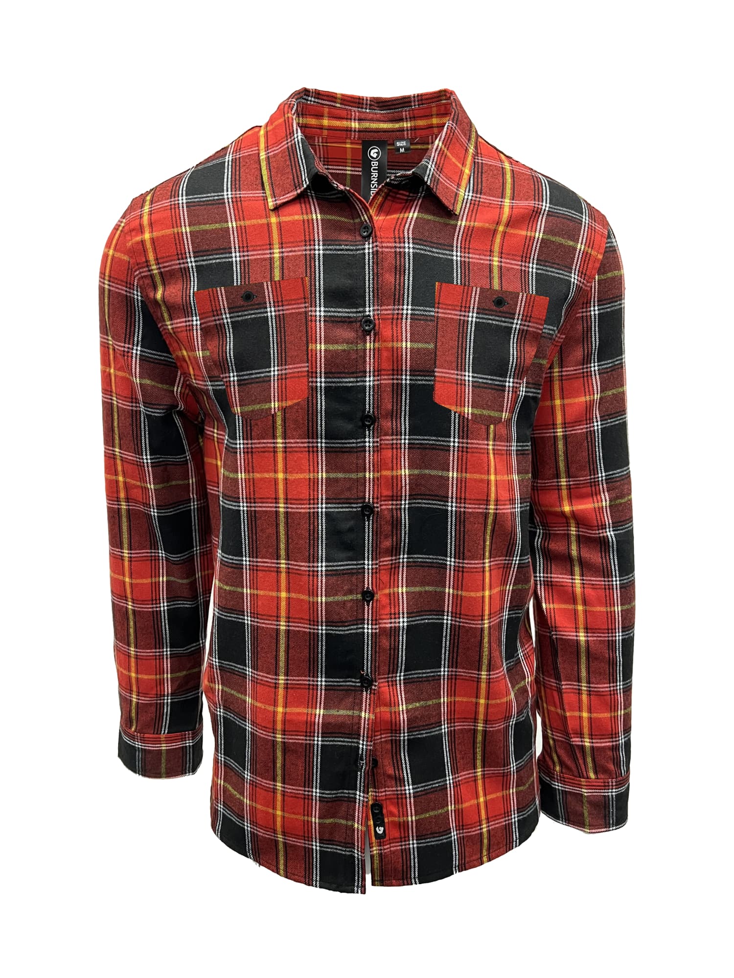 Mens L-s Flannel Work Shirt