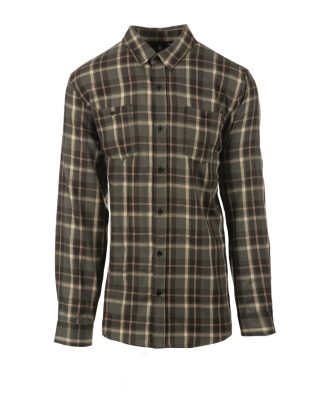 Custom Burnside Apparel Mens L-S Flannel Work Shirt C3-B8220-2XL-3XL