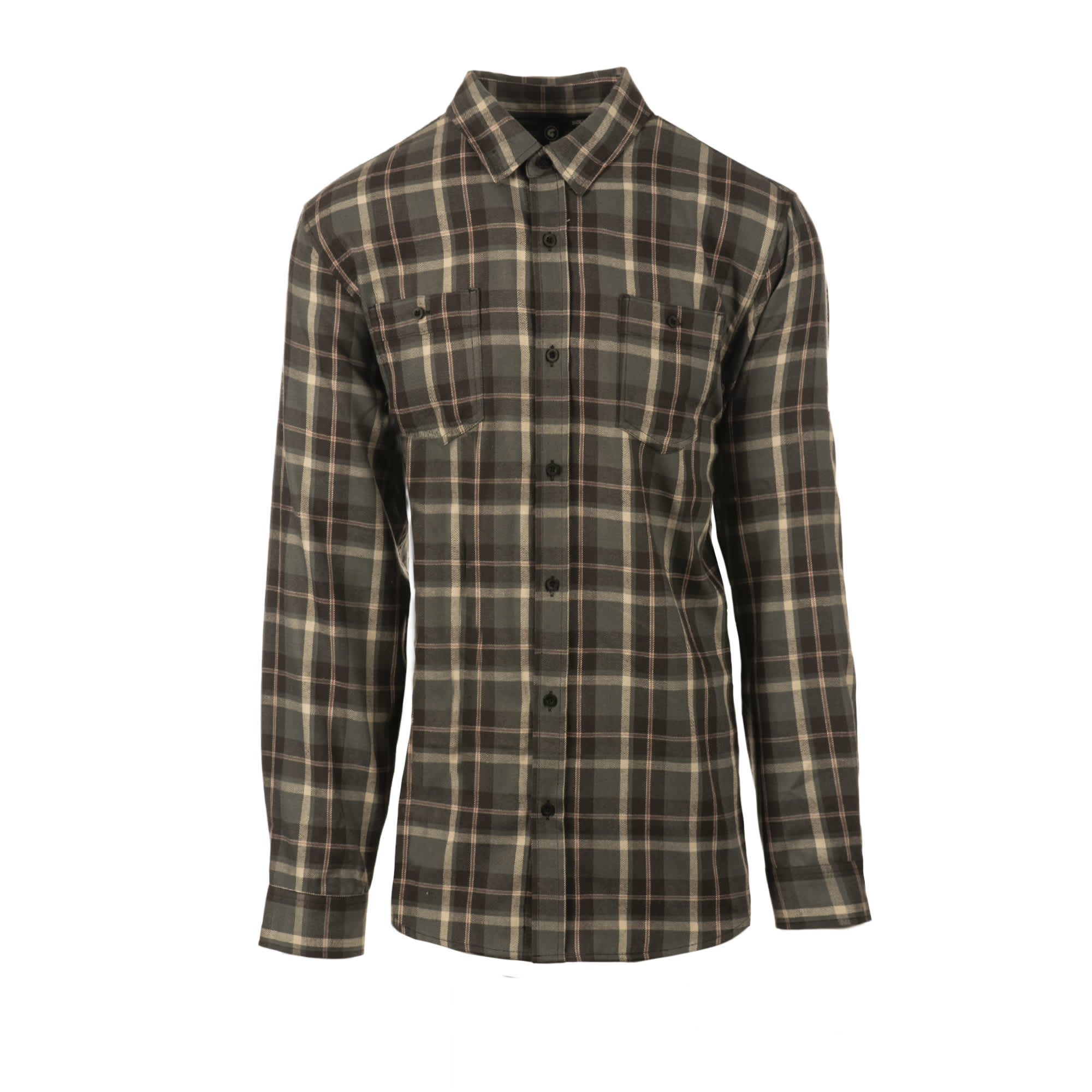Mens L-S Flannel Work Shirt
