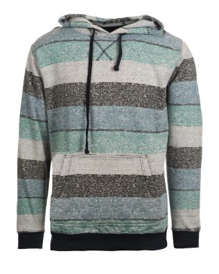 Custom Burnside Apparel Mens Santa Fe Striped Hoodie – Print C3-B8603-PRINT-2XL-3XL