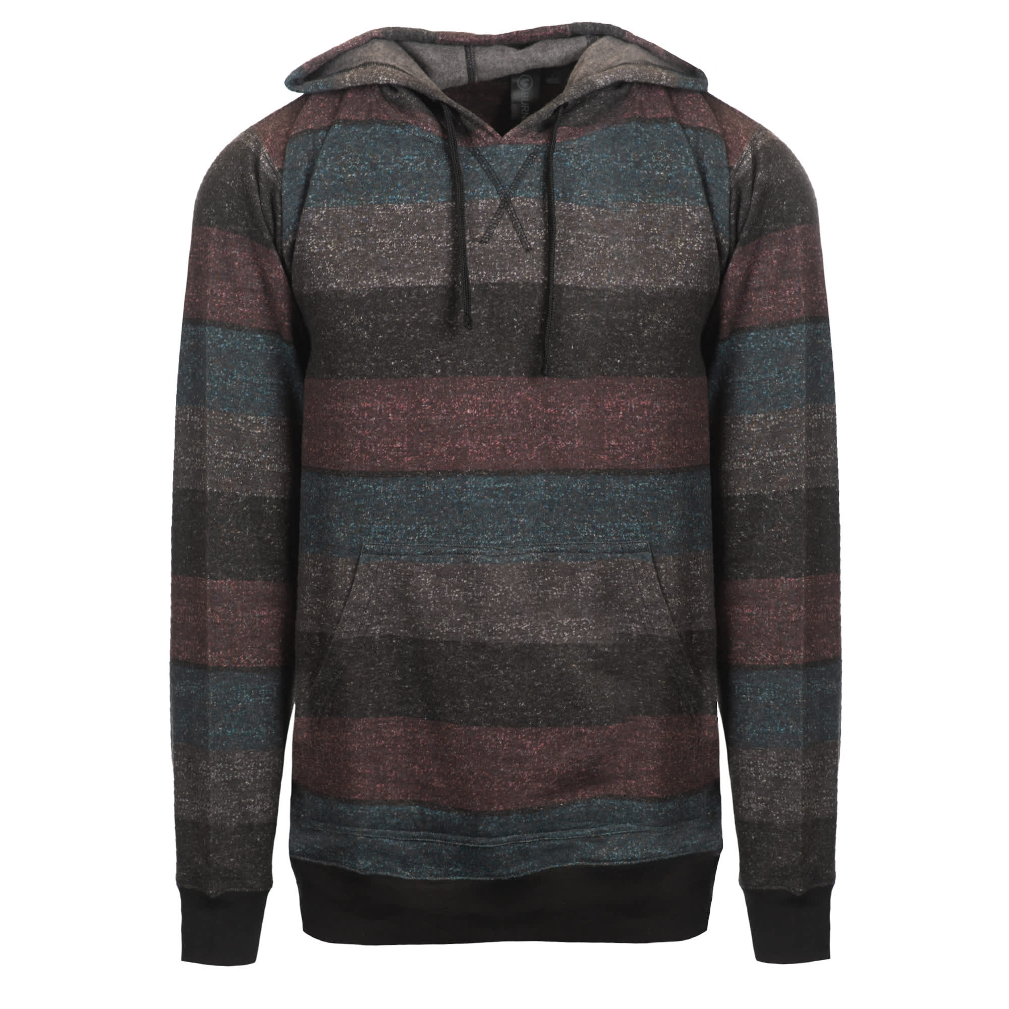Mens Santa Fe Striped Hoodie – Print