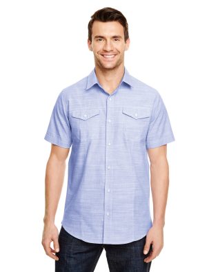Custom Burnside Apparel Mens S-S Textured Shirt C3-B9247