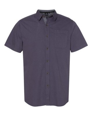 Custom Burnside Apparel Mens S-S Peached Poplin Shirt C3-B9290