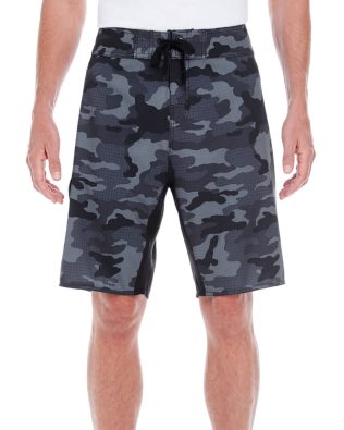 Custom Burnside Apparel Mens Tsunami Stretch Board Shorts C3-B9371