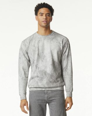 Adult Color Blast Crewneck Sweatshirt GI-1545