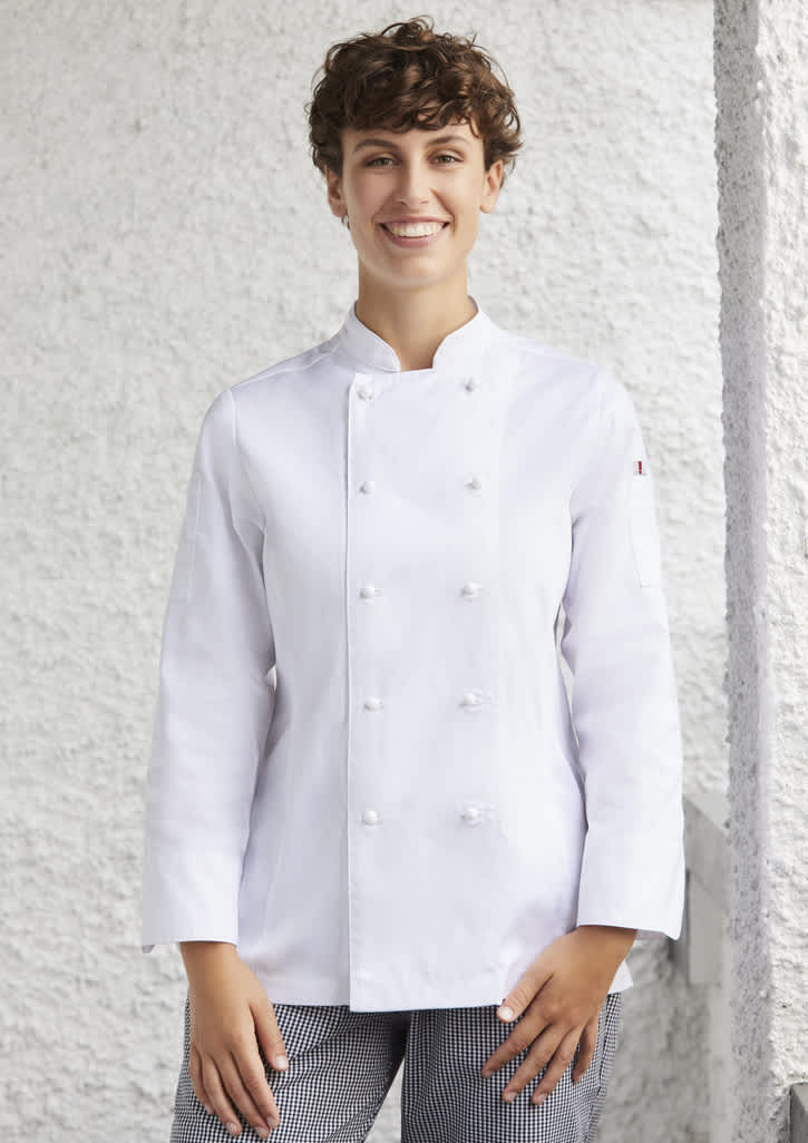 Womens Al Dente Long Sleeve Chef Jacket FA-CH230LL