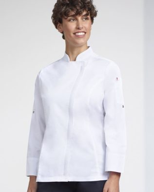 Custom Biz Collection Womens Alfresco Long Sleeve Chef Jacket FA-CH330LL
