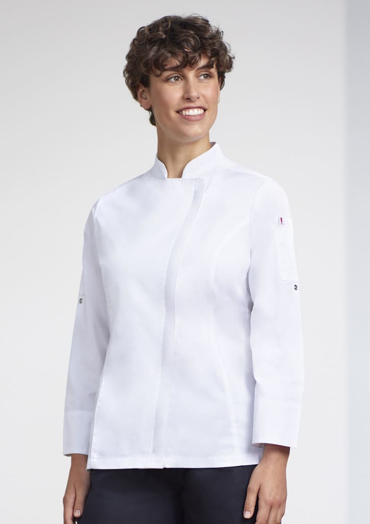 Womens Alfresco Long Sleeve Chef Jacket FA-CH330LL