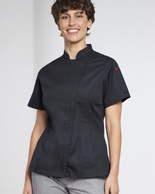 Custom Biz Collection Womens Alfresco Short Sleeve Chef Jacket FA-Ch330LS