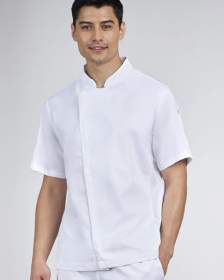 Custom Biz Collection Mens Alfresco Short Sleeve Chef Jacket FA-CH330MS