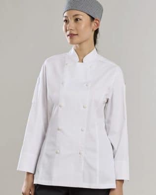 Custom Biz Collection Womens Gusto Long Sleeve Chef Jacket FA-CH430LL