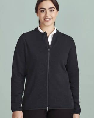Custom Biz Care Womens Nova Zip Front Jumper FA-CO342LJ