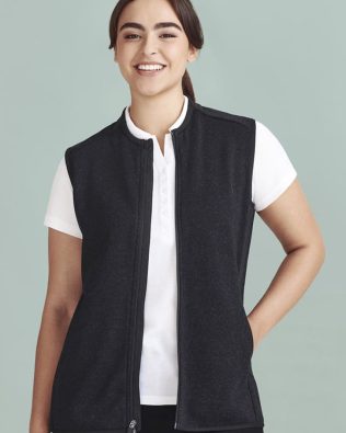 Custom Biz Care Womens Nova Zip Front Vest FA-CO343LV