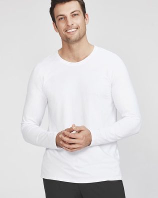 Custom Biz Care Mens Performance Long Sleeve Tee FA-CT247ML