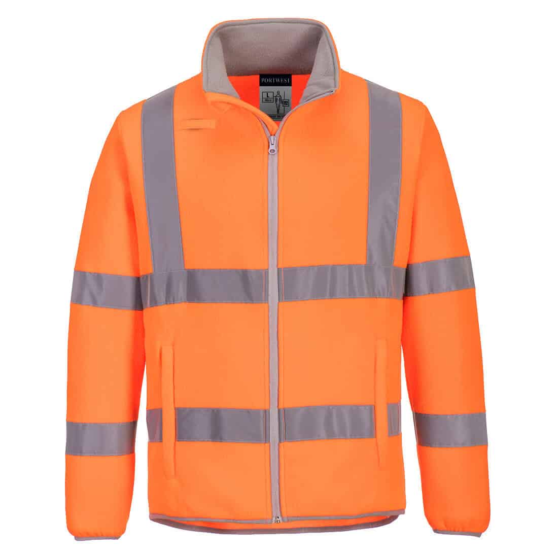 Eco Hi-vis Polar Fleece Jacket