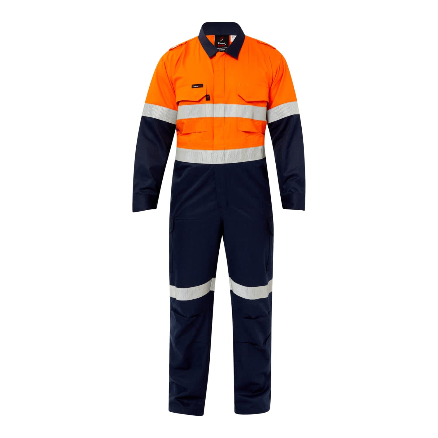 Flamebuster- Hrc2 Coverall With Tape
