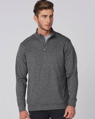Shiny Men’s Half Zip L/S Sweat Top SH-FL25